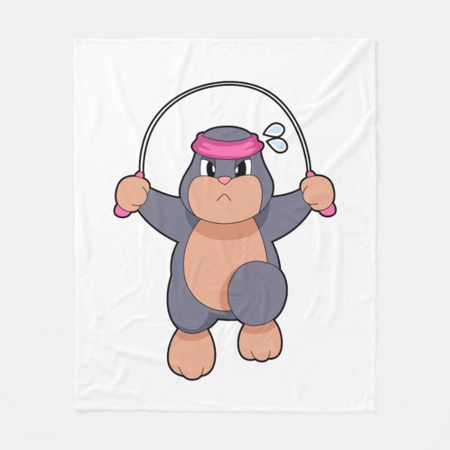 Couverture Polaire Corde Mole Fitness (Devant)