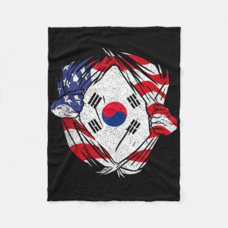 Couverture Polaire Corée du Sud Amour Corée du Sud Fierté Patriotique