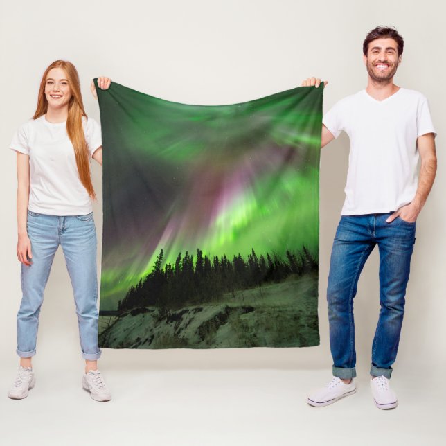 Couverture Polaire Corona Aurora (En situation)