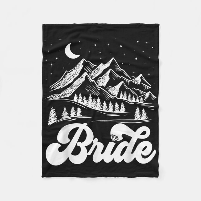 Couverture Polaire Cortège de mariage Mariée Enterrement de vie de je (Devant)