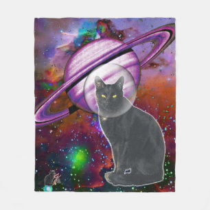 Couverture Polaire Cosmo Space-Cat