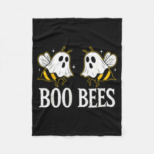 Couverture Polaire Costume de couple Boo Bees drôle pour femmes Hallo
