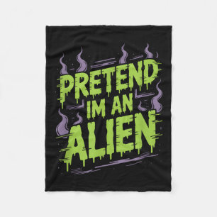Couverture Polaire Costume d'extraterrestre