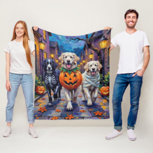 Couverture Polaire Costume d'Halloween pour la tournée des friandises