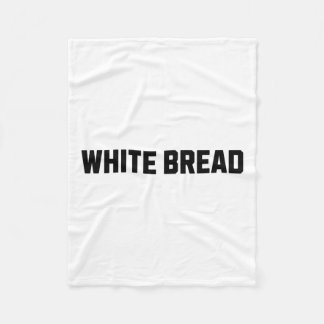 Couverture Polaire Costume drôle de pain blanc Halloween
