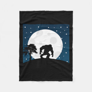 Couverture Polaire Costume Halloween Épouvantable - Bigfoot Sur La Lu