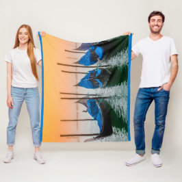 Couverture Polaire Coucher de soleil à Venise