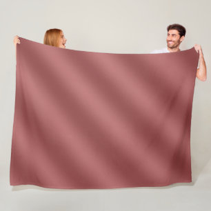 Couverture Polaire Couleur Aquarelle moderne agréable Couleur rouge u