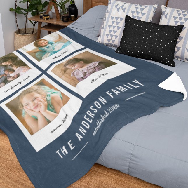 Couverture Polaire Couleur Arrière - plan modifiable de Collage insta (Créateur téléchargé)