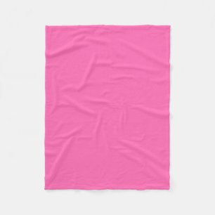 Couverture Polaire Couleur solide : Rose chaud #2