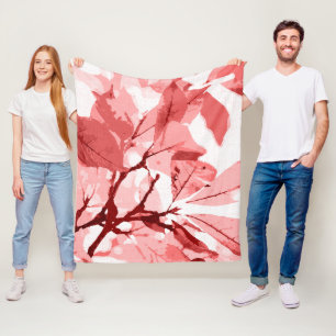 Couverture Polaire Couleurs d'automne, feuille 3
