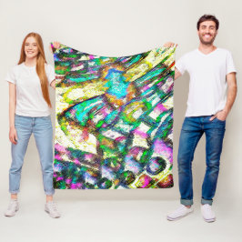 Couverture Polaire Couleurs vives - Rustique et rugueux comme roughca