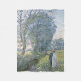 Couverture Polaire Couple engagé (Mariage et mariage) (Fiançailles)