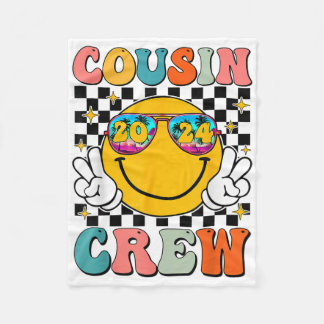 Couverture Polaire Cousin Crew 2024 Family Summer Vacation Beach Sung