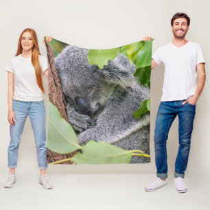 Couverture Polaire Coutume Koala Image Charme Décor Maison Jeu