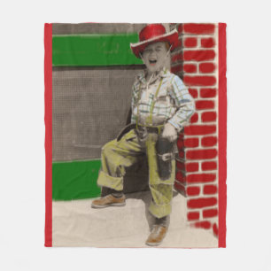 Couverture Polaire cowboy urbain