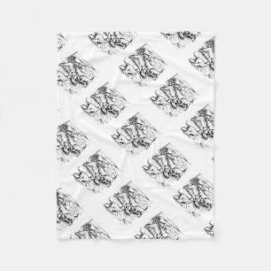 Couverture Polaire Coyote Pups