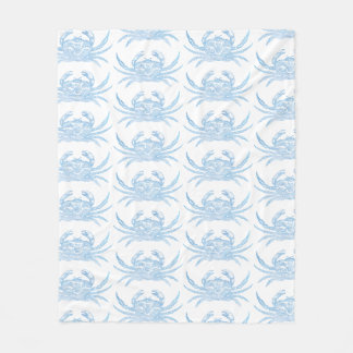 Couverture Polaire Crabe bleu