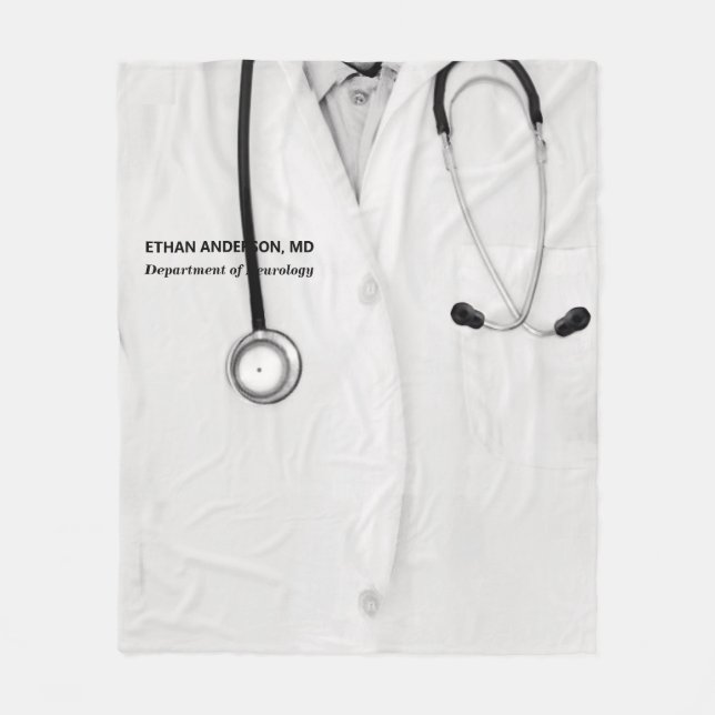 Couverture Polaire Creative Doctor Gift Idea Fleece Blanket (Devant)