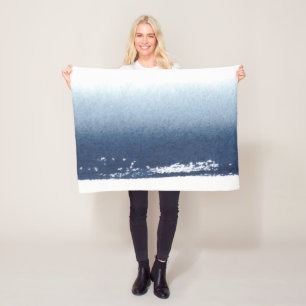 Couverture Polaire Créer son propre cadeau personnalisé - Aquarelle b