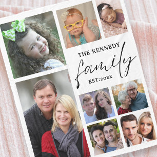 Couverture Polaire Créez votre propre collection de photos 8 Nom de f