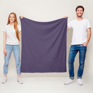 Couverture Polaire Créez votre propre violet personnalisé