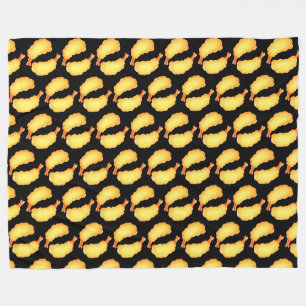 Couverture Polaire Crevettes frites
