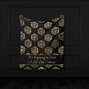 Couverture Polaire Critère RPG Jeu de rôle Gold Retro Tablett