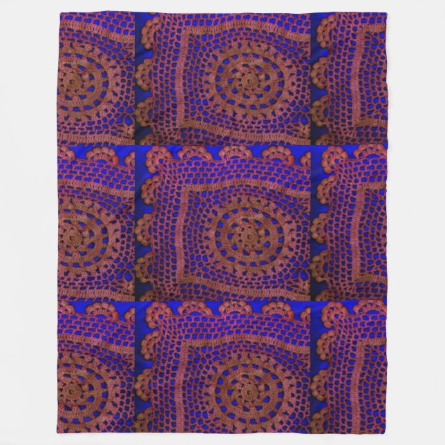 Couverture Polaire Crochet (Devant)