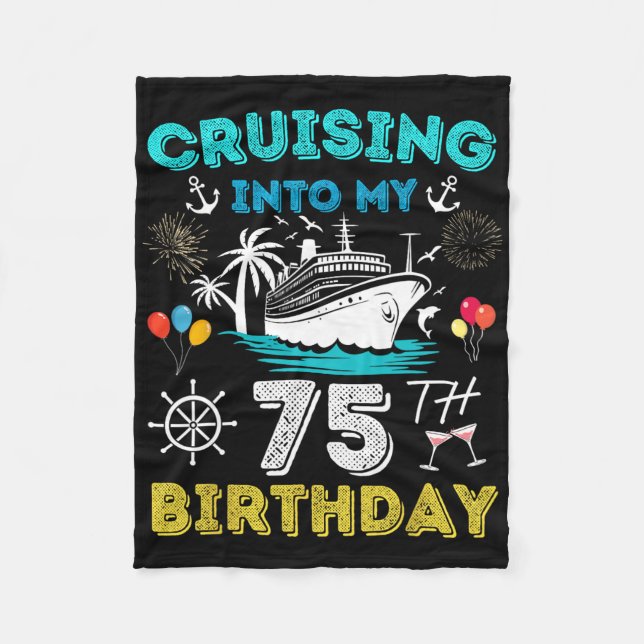 Couverture Polaire Croisière Dans Mon 75e anniversaire Croisière 75 A (Devant)