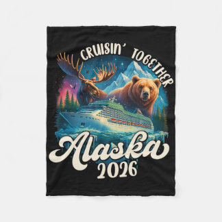 Couverture Polaire Croisière ensemble Alaska 2026 Famille Ami Alaska