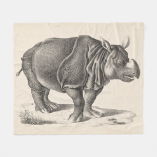 Couverture Polaire Croquis Brodtmann Rhinoceros