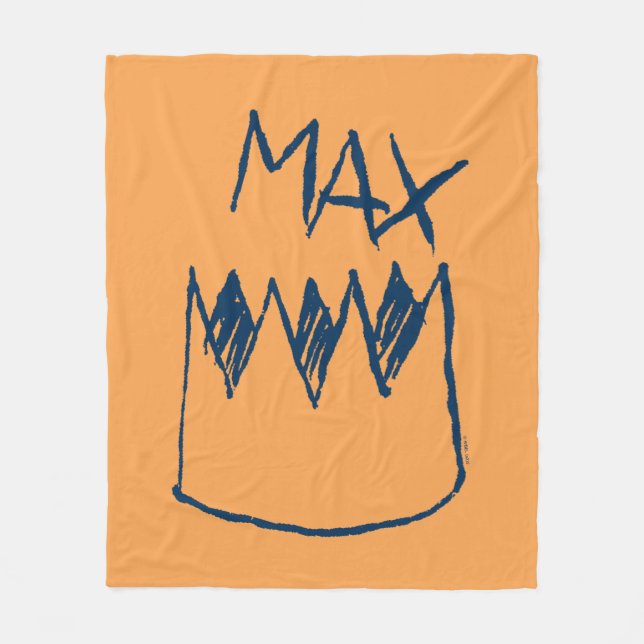 Couverture Polaire Croquis max. et couronne (Devant)