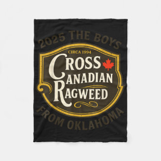 Couverture Polaire Cross Canadian Ragweed The Boys From Oklahoma Conc