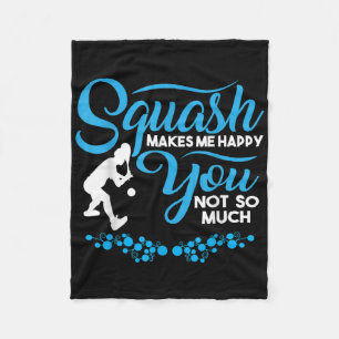 Couverture Polaire Crossminton Racquetball Speed Badminton Player Squ