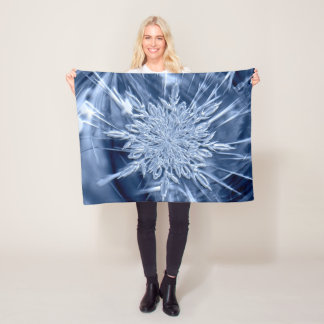 Couverture Polaire Crystal de Snowflake