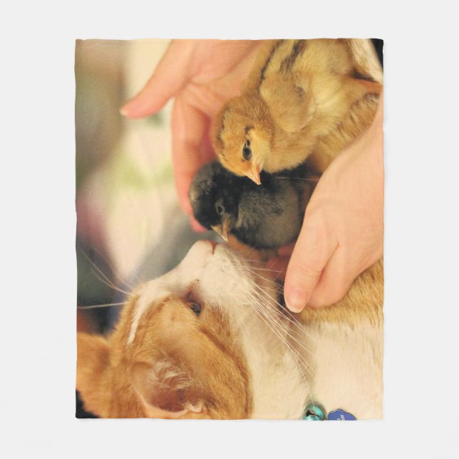 Couverture Polaire Cubes (Devant)