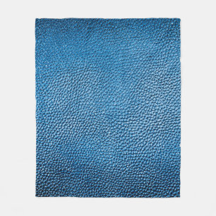 Couverture Polaire Cuir bleu classique texture arrière - plan closeup