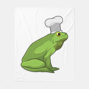 Couverture Polaire Cuire la grenouille avec casquette