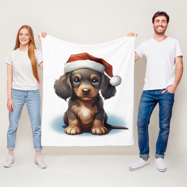 Couverture Polaire 🐾 Cuisinement Canine Ceinture 🎅 (En situation)