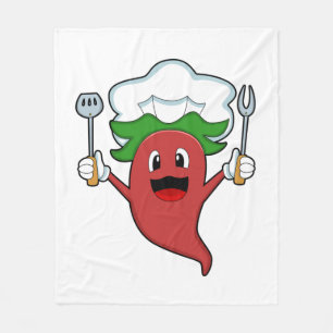 Couverture Polaire Cuisinier de poivre Vegan