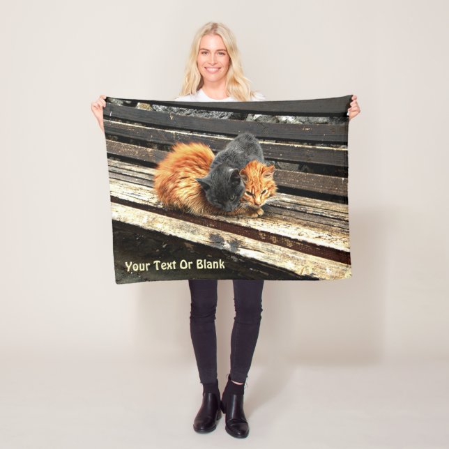 Couverture Polaire Cuisses Catnap (En situation)