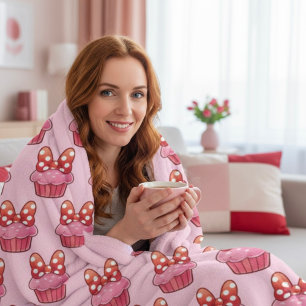 Couverture polaire Cupcake