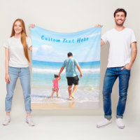 Custom Photo et texte - Your Own Design - Pour pap