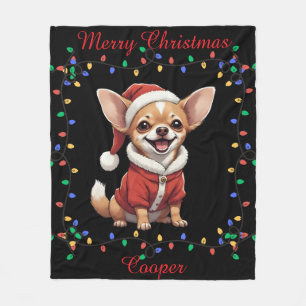 Couverture Polaire Cute Chihuahua Fleece Blanket