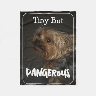 Couverture Polaire Cute Customizable Personalized Terrier Dog Mom Pet