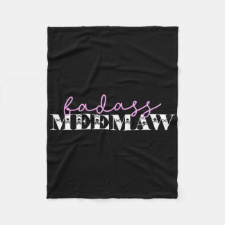 Couverture Polaire Cute D Meemaw Drôle Skulls Mee-maw