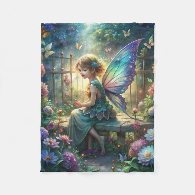 Couverture Polaire Cute Fairy  (Devant)
