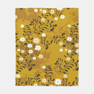 Couverture Polaire Cute floral seamless pattern on musterabstract,art