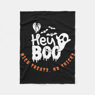 Couverture Polaire Cute NICU Halloween NICU traite, pas de trucs